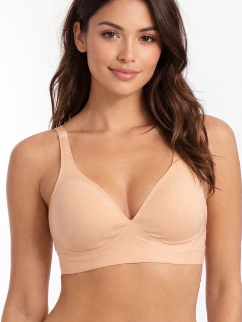 Buffalo David Bitton Nude T-Shirt Wireless Bra